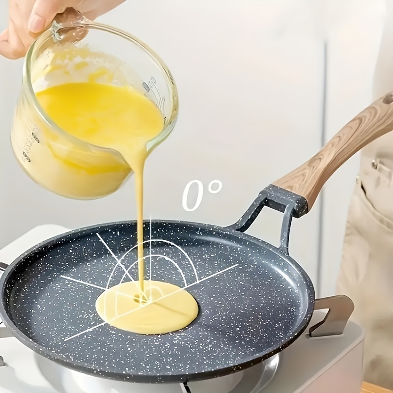 Navaris Sartén para tortitas - Plancha de 26.5 CM para hacer mini pancakes  crepes huevo tortillas - Antiadherente con 7x placa individual de 7.5 CM :  : Hogar y cocina