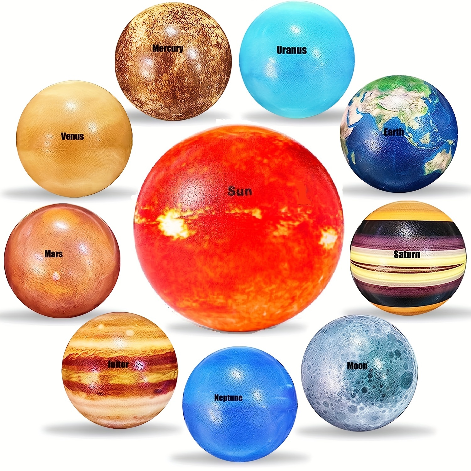 Planet Plush, Stuffed Space Plushie Earth, Saturn, Neptune, Mars -   Canada