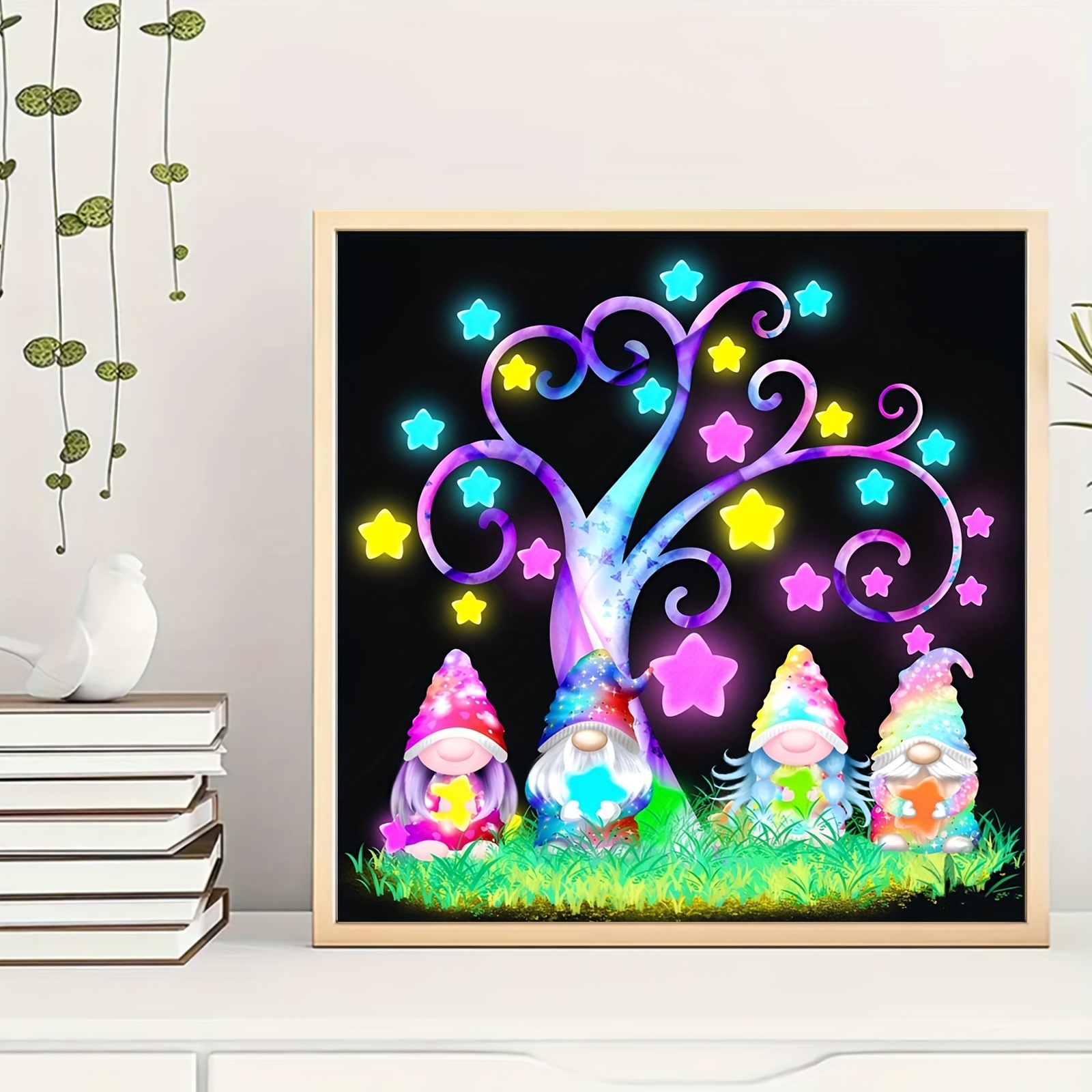 Gnome Diamond Painting Kits for Adults - 5D Diamond Art Kits for Adults  Kids Beginner, DIY Full Drill Diamond Dots Paintings with Diamonds Gem Art  and Crafts fo…