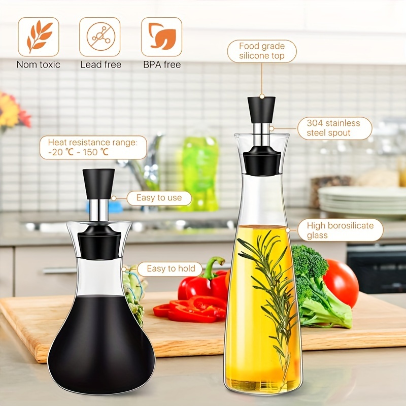 Oil Bottle Olive Oil Dispenser Bottle Bpf Free Leak proof - Temu