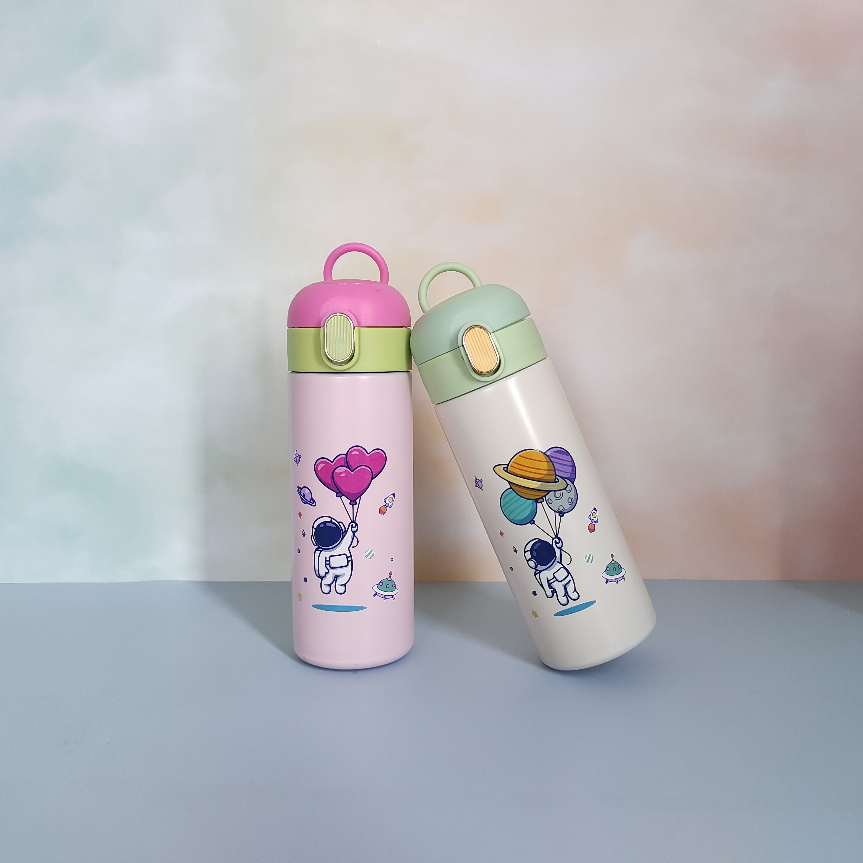 Cartoon Bear Vacuum Flask Stainless Steel Insulated Water - Temu