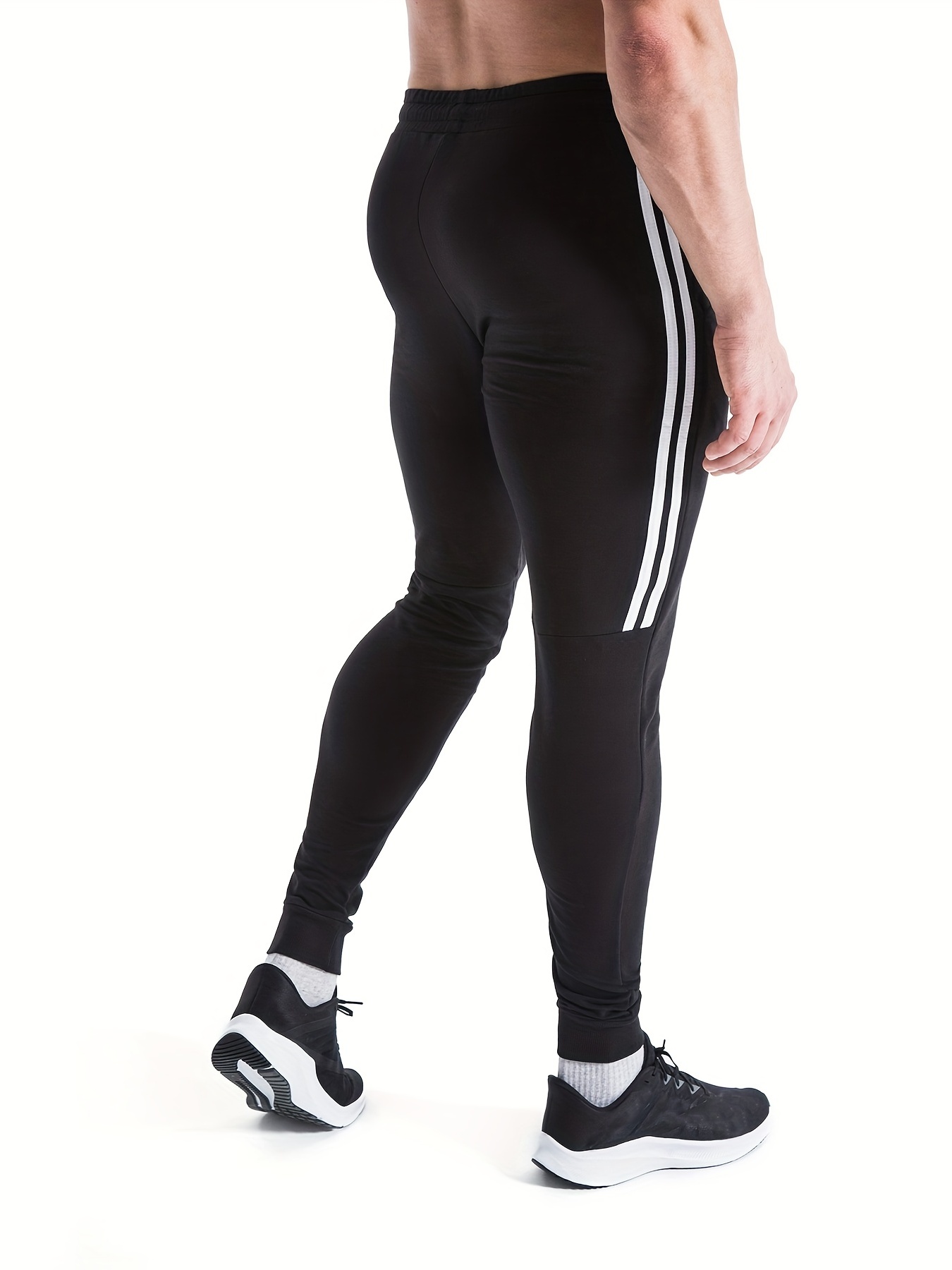 Men's tight fitting on sale sweatpants