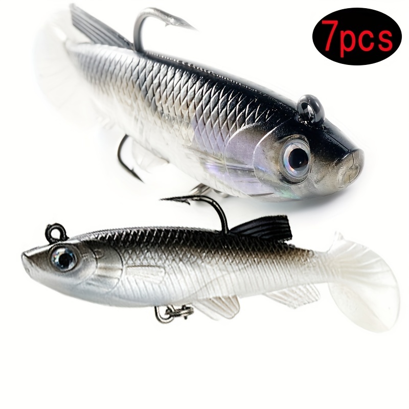 Soft Fishing Lure Cool Hooks Artificial Bait Outdoor Tackle - Temu Canada