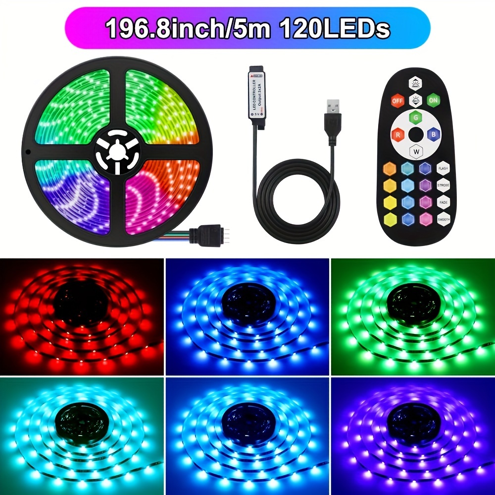 Tira Led Usb 3M Rgb