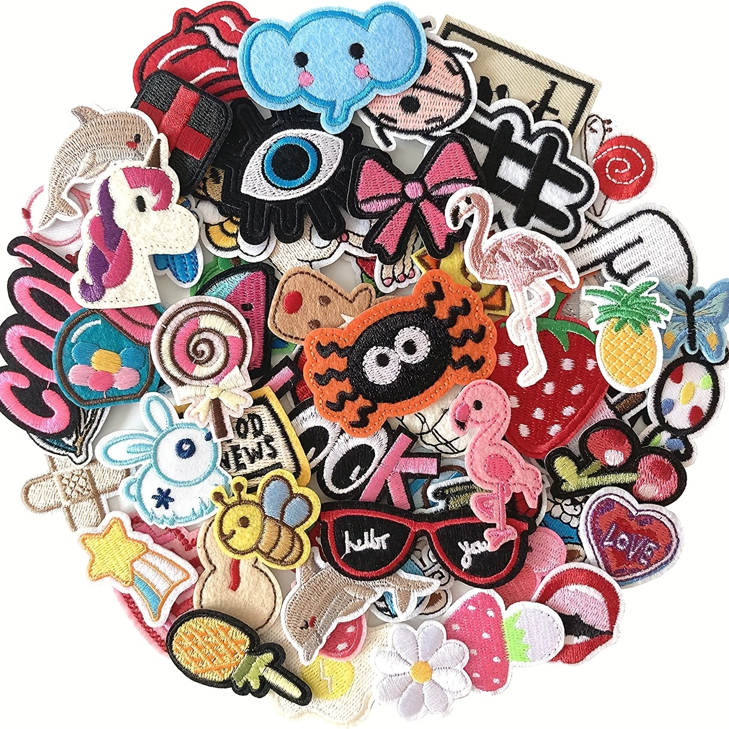 Iron On Patches For Clothing Jackets Cute Sew On Appliques - Temu