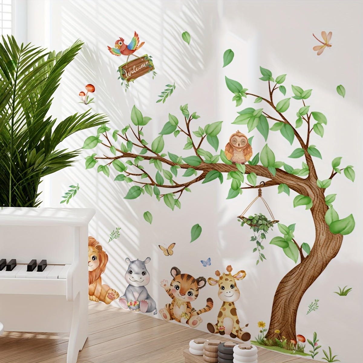 Sticker Cartoon trees