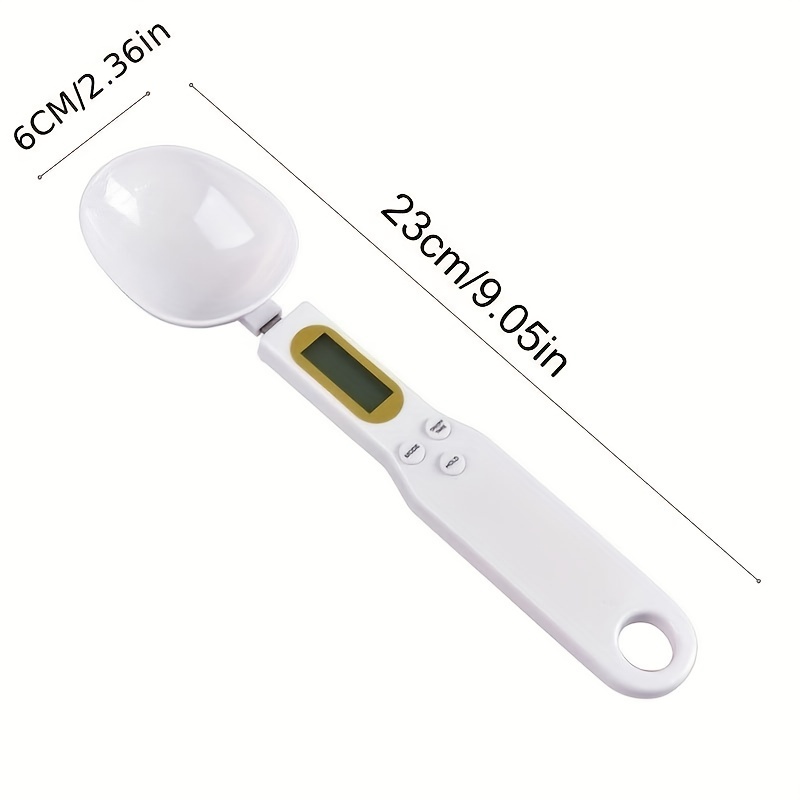 Electronic Kitchen Scale Lcd Display Digital Weight Measuring Spoon Digital  Spoon Scale Mini Kitchen Tool - Temu United Arab Emirates