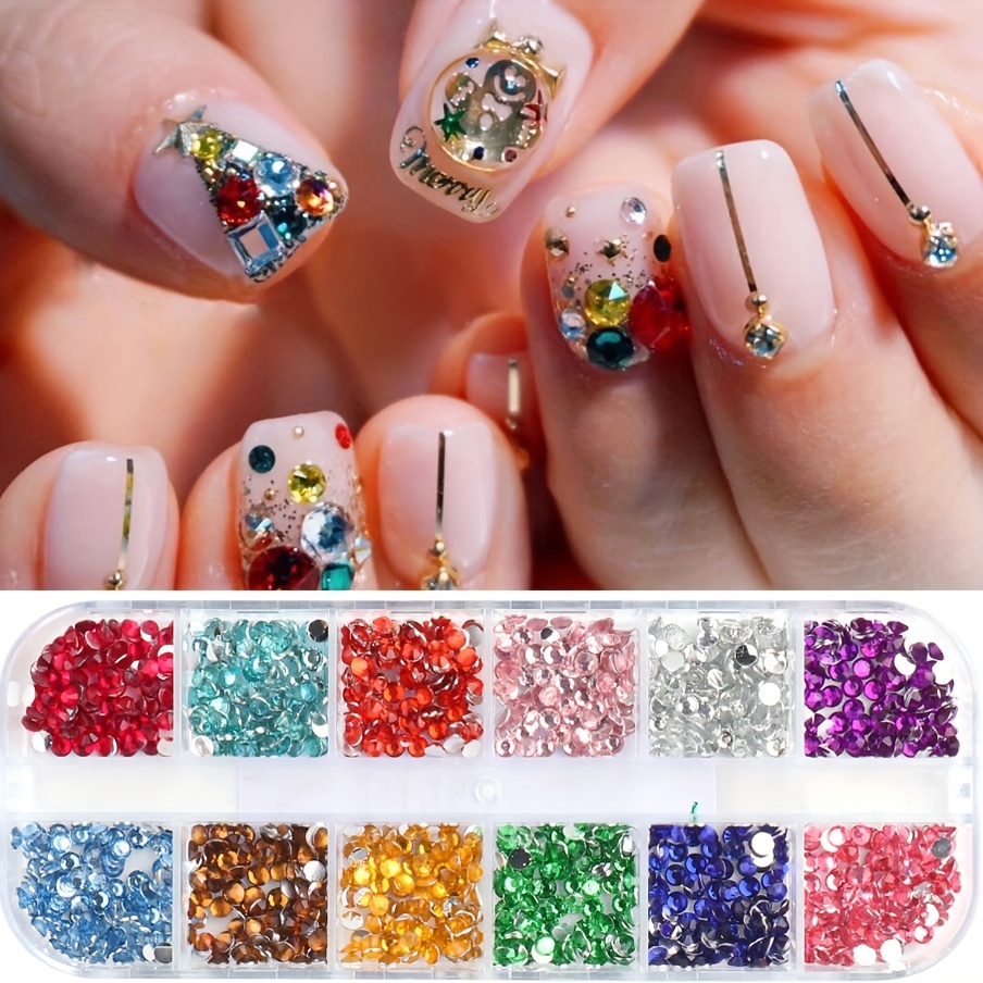 Crystal Clear Rhinestone Point Back Glass Stones Decorative Beads Crystals  10Pcs