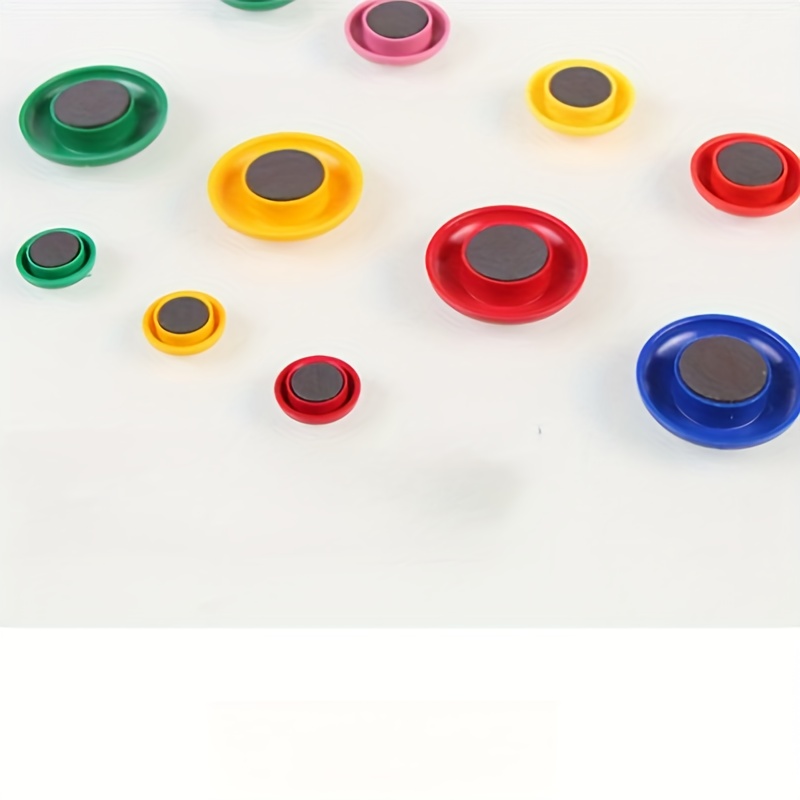 12pcs random color round magnets blackboard magnets teacher supplies
