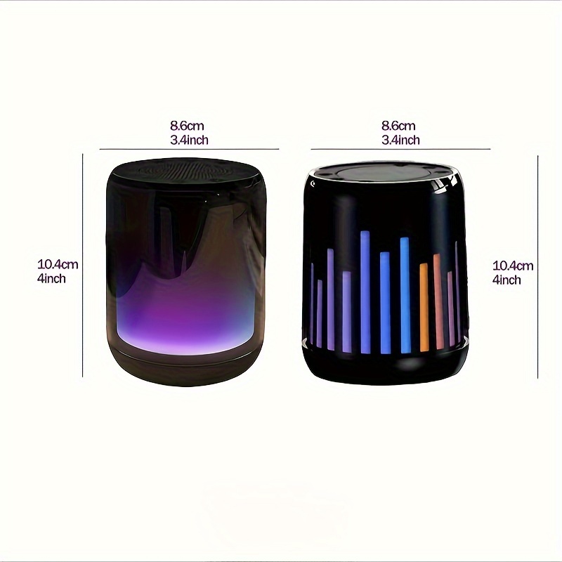 Altavoz Inalámbrico Luces Rgb Potente Bajo Alto Volumen - Temu Chile