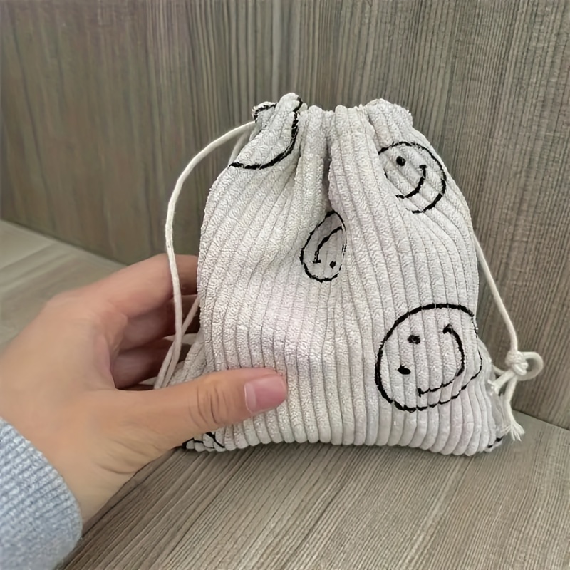 Crochet Makeup Drawstring Cosmetic Bag Diy Drawstring Makeup Bag