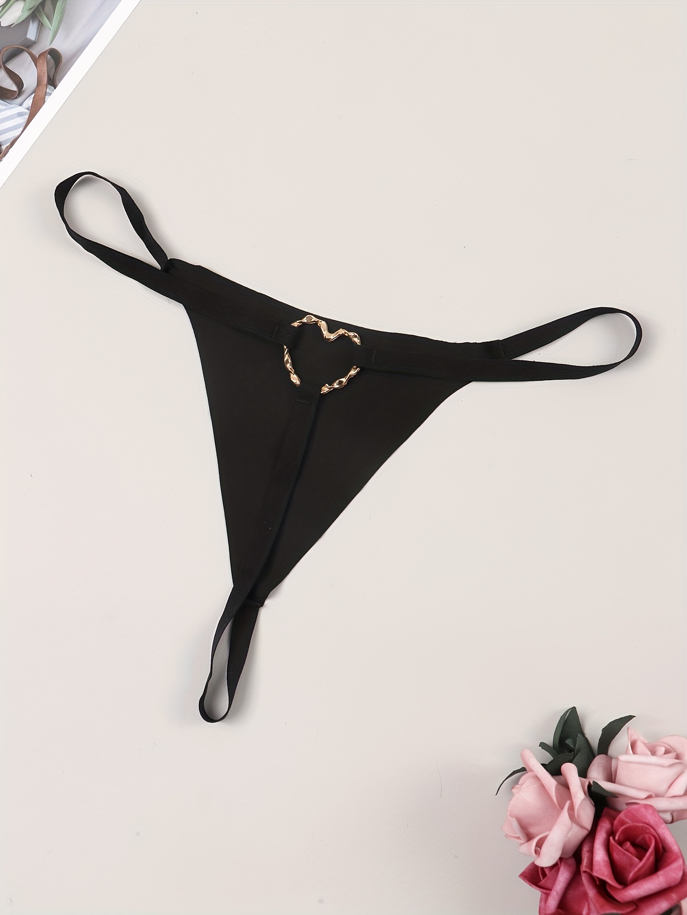 Seductive Lace Thong Valentine's Day Low Waisted G string - Temu