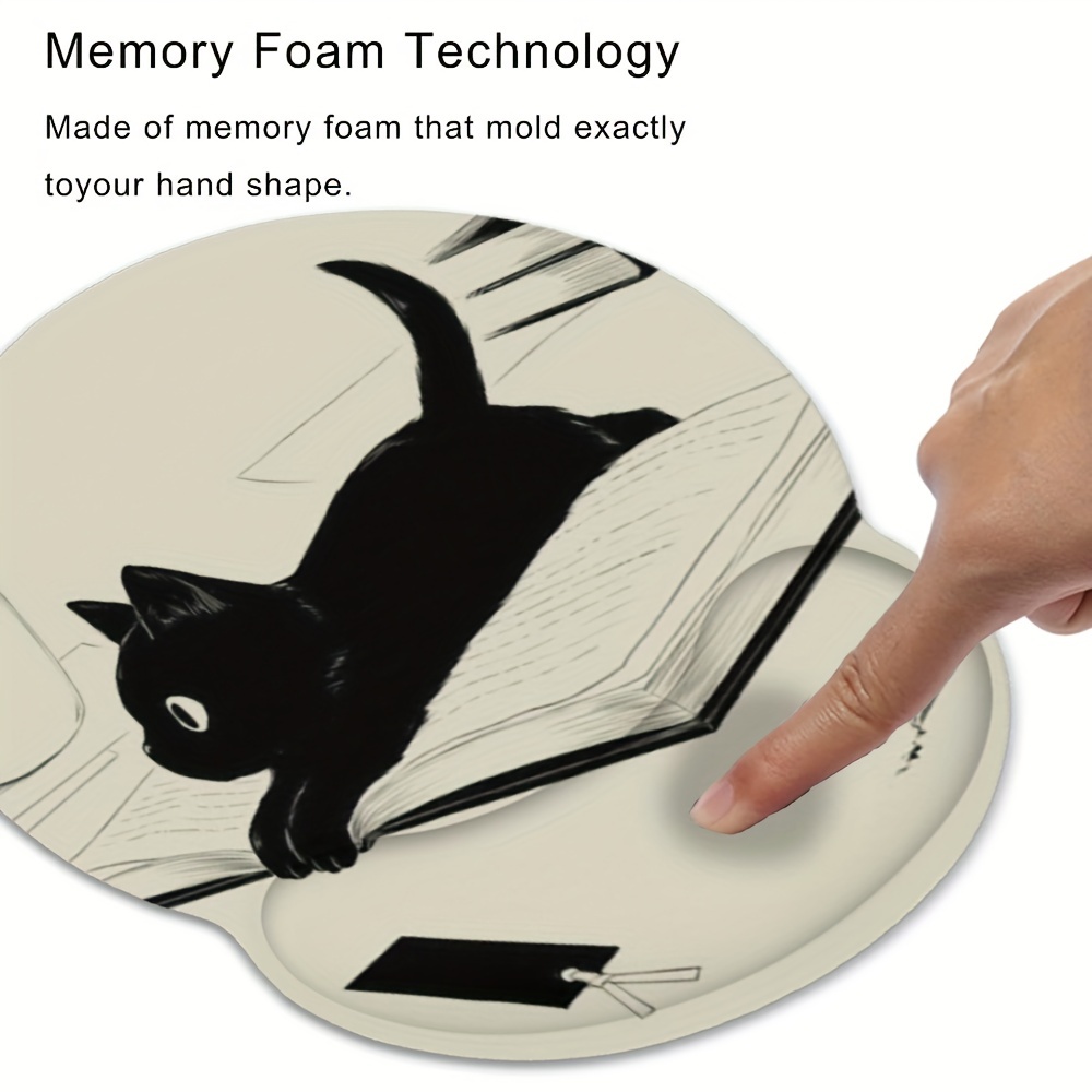 Acheter repose poignet motif Chat - Tapis de souris ergonomique