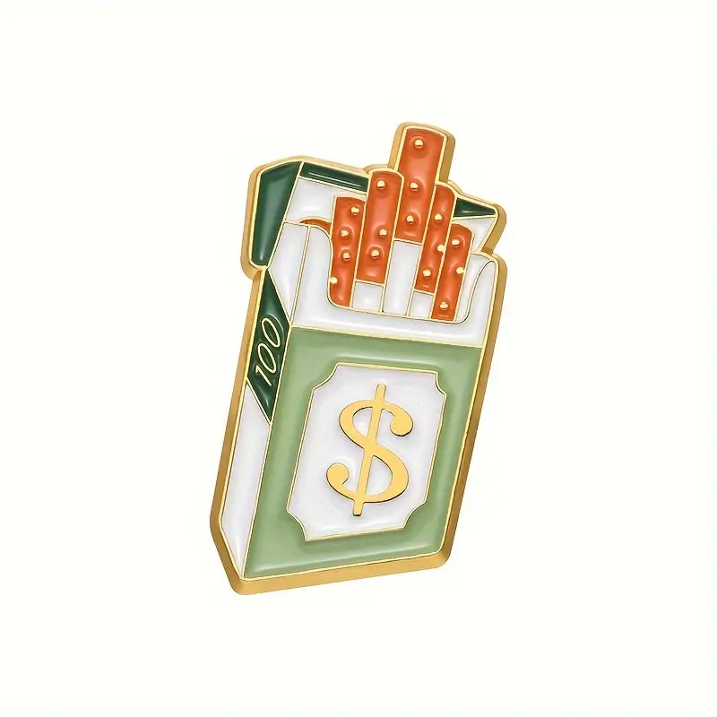 Dollar Money Enamel Pins Get Rich Brooches Lapel Badges For - Temu