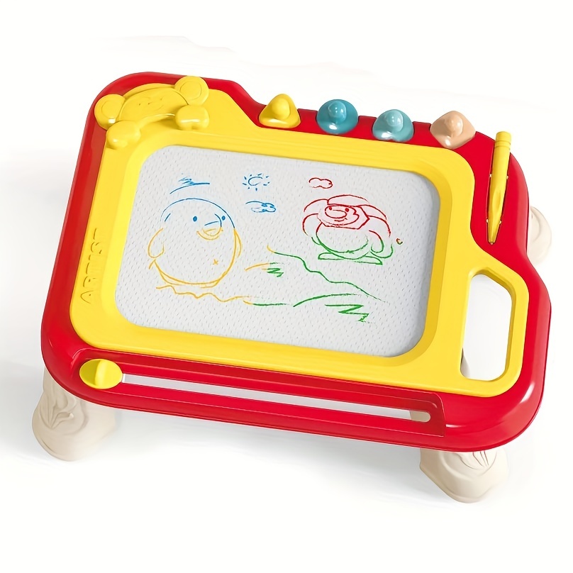Magnetic Drawing Board Toddler Toys for Boys Girls, 12 Inch Magna Erasable  Doodle board for Kids A Colorful Etch Education Sketch Doodle Pad Toddler