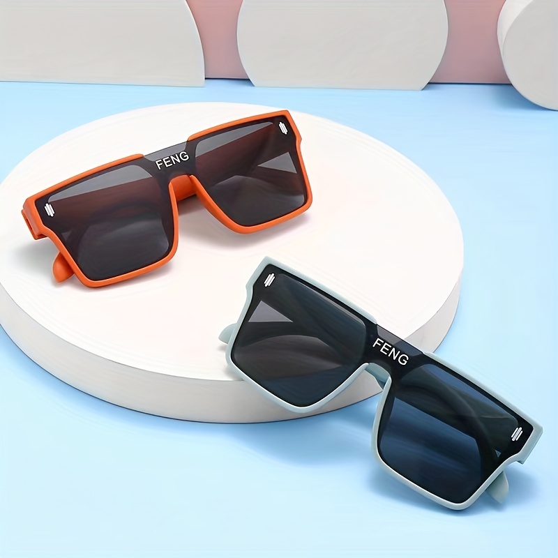 marque generique - Nouveau Dessin Animé Mode Enfants Lunettes De Soleil  Pour Garçons Filles Plage Fête Café Rond - Accessoires - Rue du Commerce