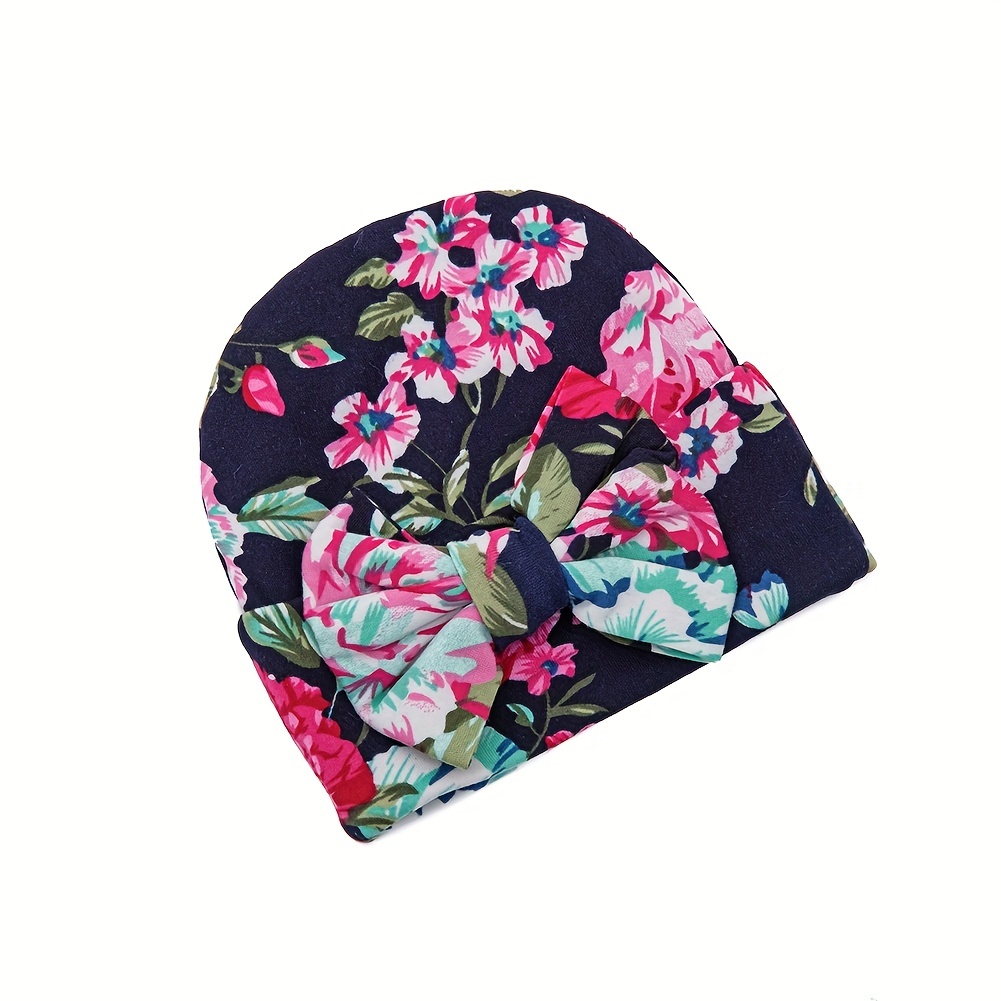 Newborn Swaddling Blanket with Beanie Set