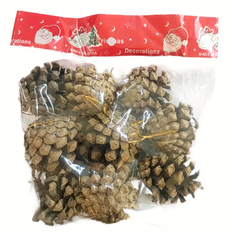 Christmas Pine Cones Natural Pine Cone Ornaments For - Temu
