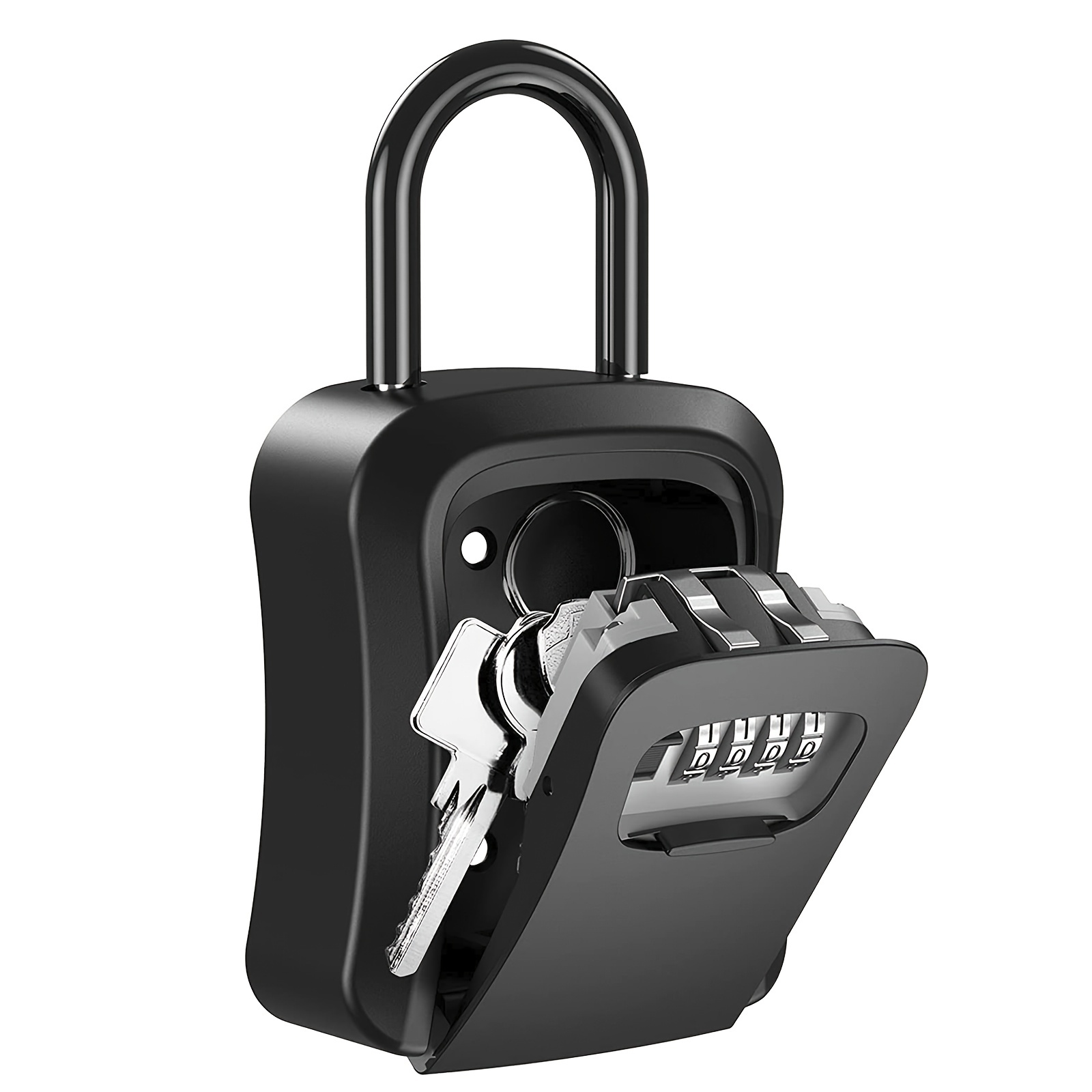  Rudy Run - Caja para llaves con clave para exteriores, con  montaje en pared para ocultar las llaves de la casa, caja de seguridad  impermeable para llaves : Herramientas y Mejoras