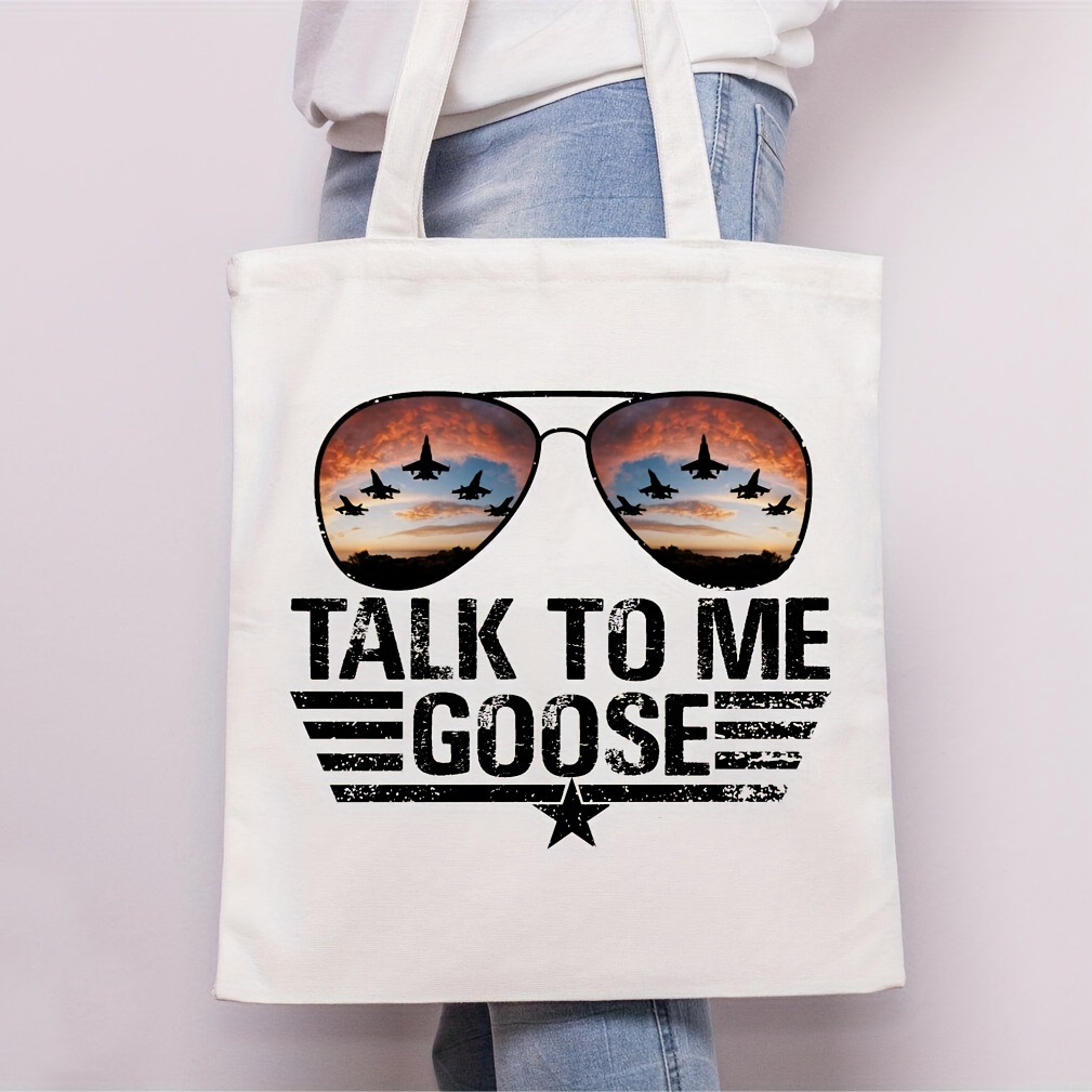 Top Gun Talk To Me Goose T Shirt Iron On Transfer