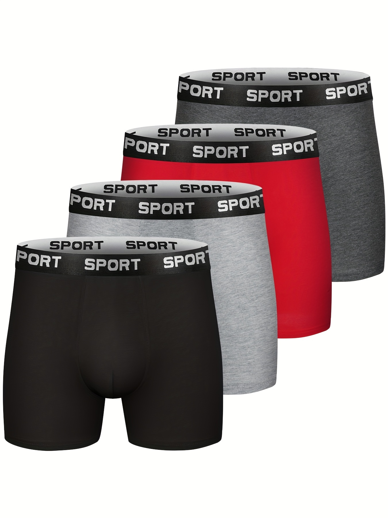 Random Style Men's Underwear Breathable Soft Comfy Sports - Temu