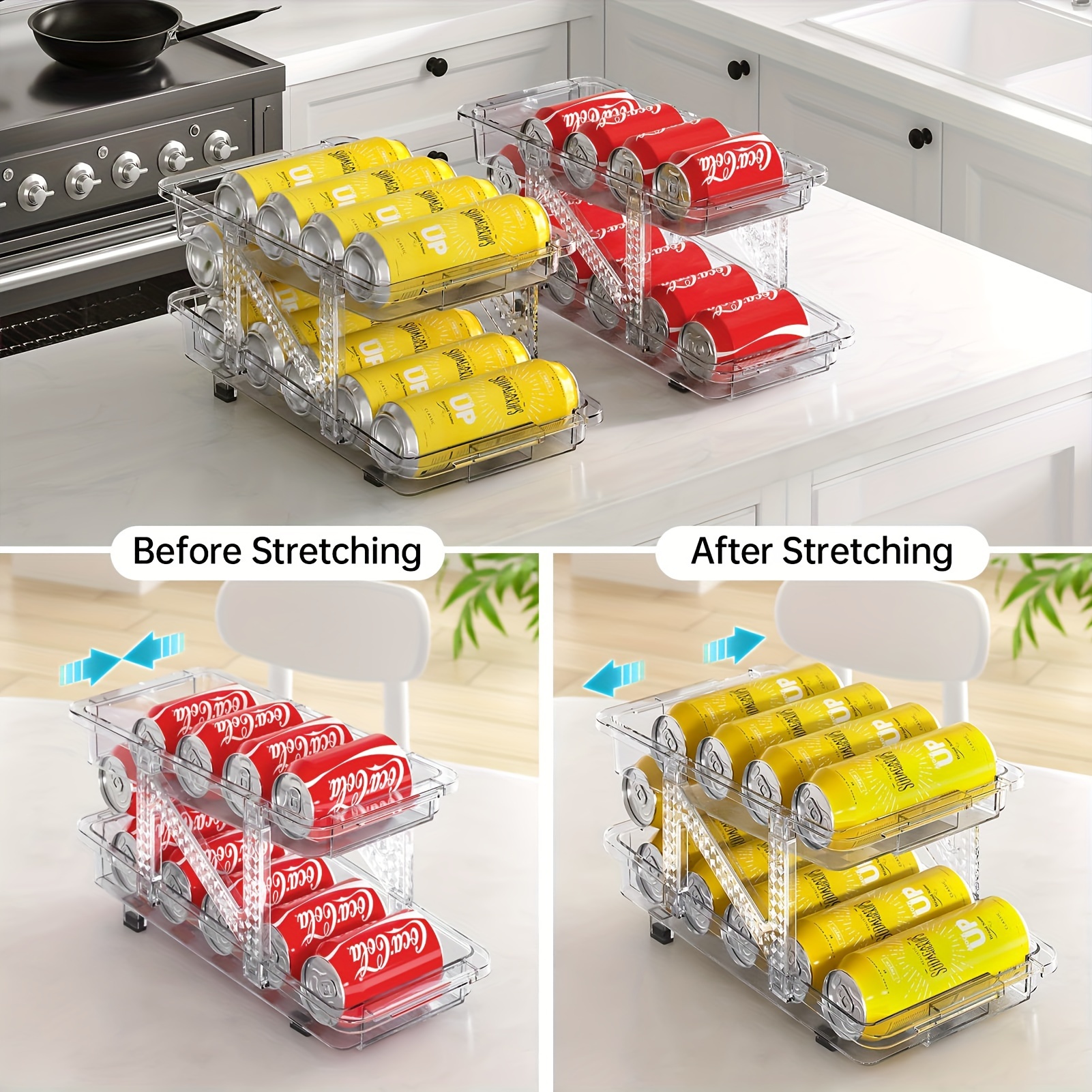 Everything Organizer Collection 2-Tier Soda Can Organizer