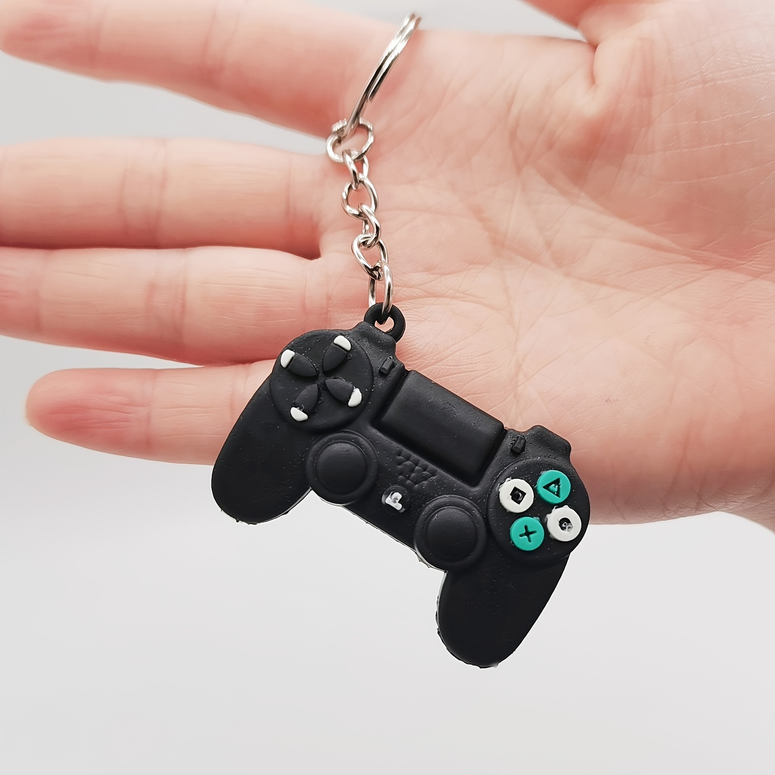 Creative Video Game Controller Handle Keychains, Pvc Simulation Game ...