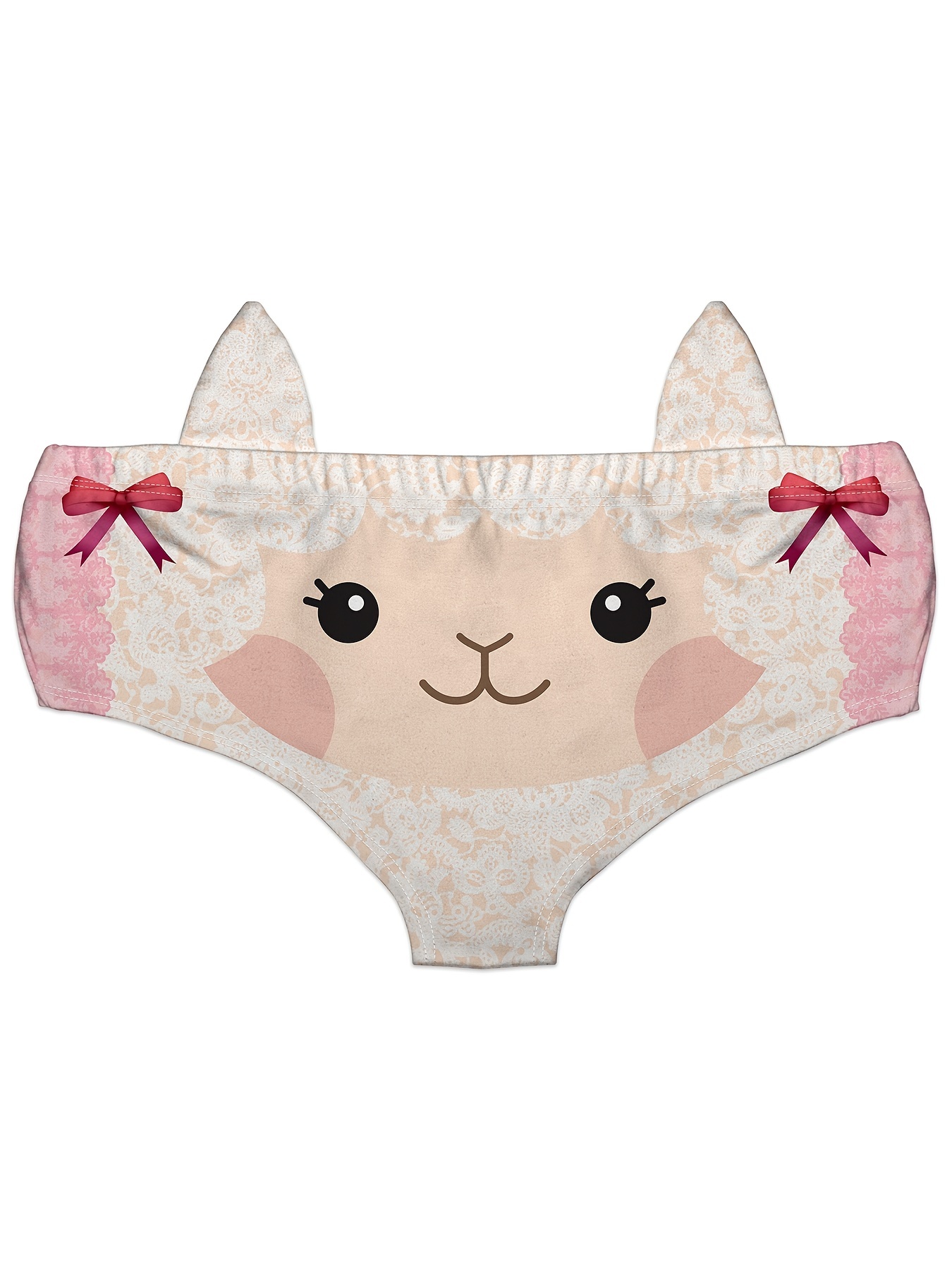 Kawaii Neko Underwear, Chicks Panties, Panties Briefs, Sheep Panties