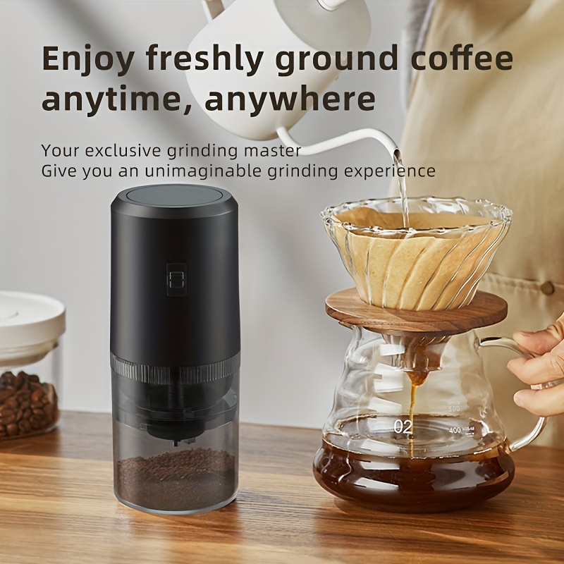 Rechargeable Electric Coffee Grinder Home Cordless Coffee Beans