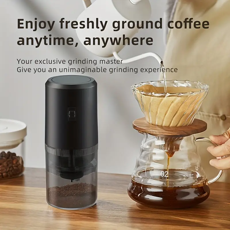 1pc Electric Blender Electric Coffee Bean Grinder Usb Rechargeable  Household Small Grinder Wireless Portable Bean Grinder Machine Coffee Maker  Accessory Small Coffee Appliance - Home & Kitchen - Temu