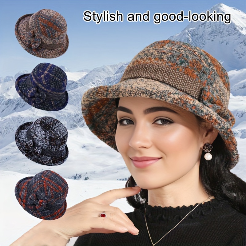 Hot Selling Outdoor Hats Women Wool Pullover Hats Autumn - Temu Australia