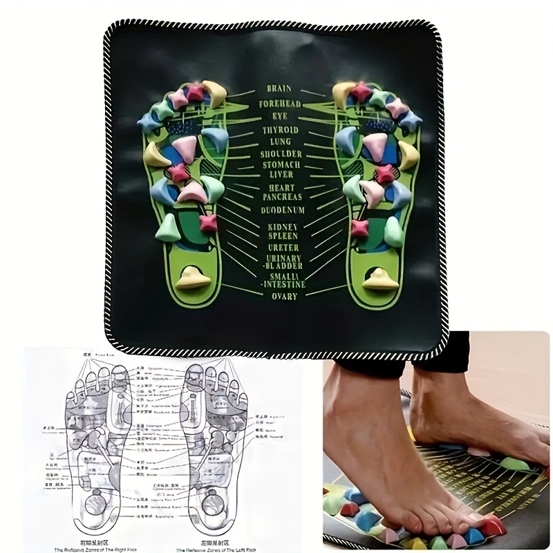 Foot Massage Mat Acupressure Mat Foot Reflexology Walking - Temu