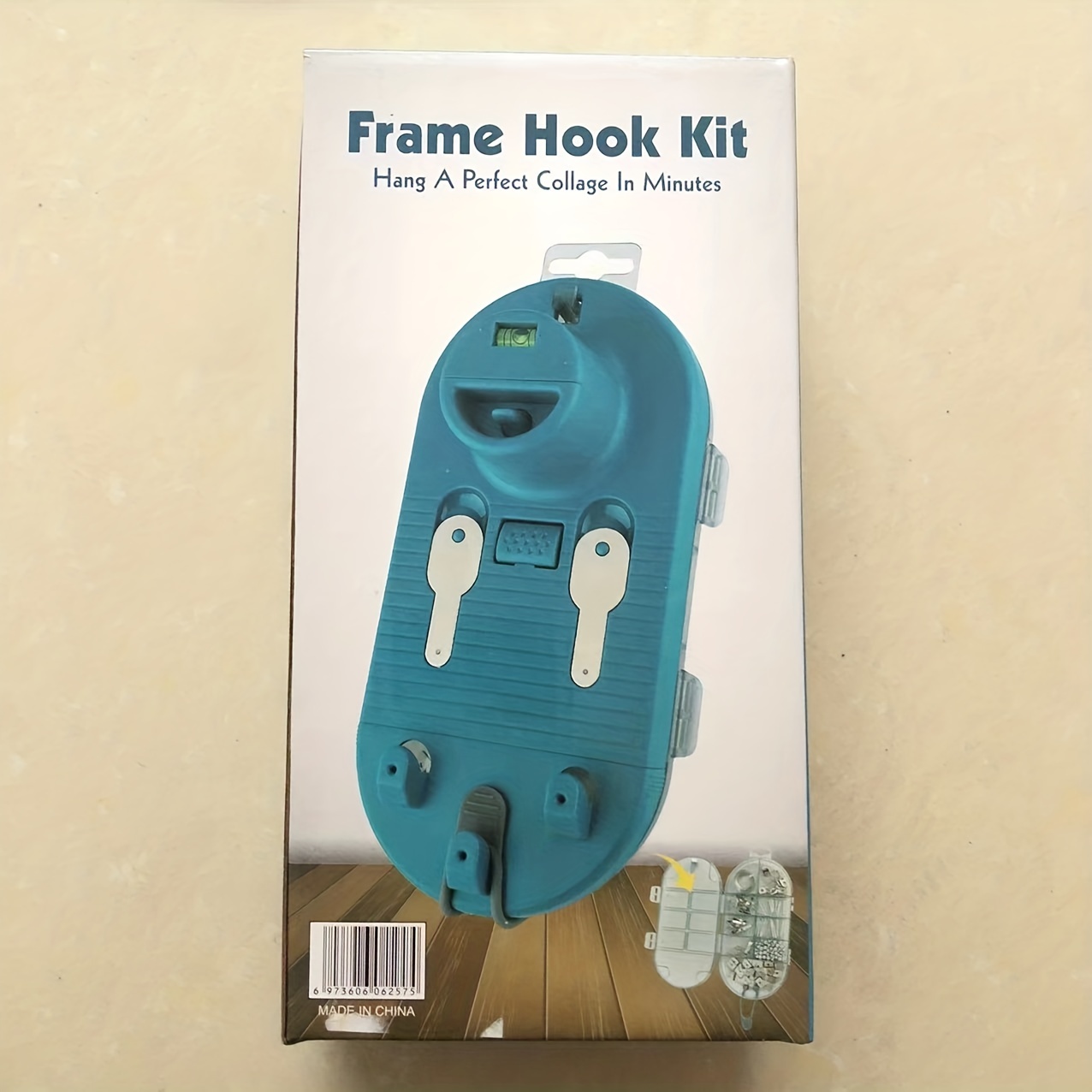 Picture Hanging Tool, Wall Hanging Kit For Picture With 2 Spirit