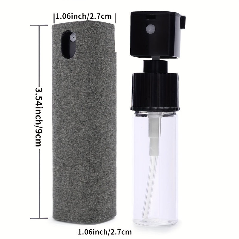 Limpiador Pantalla Microfibra Dos En Juego Botellas Espray - Temu