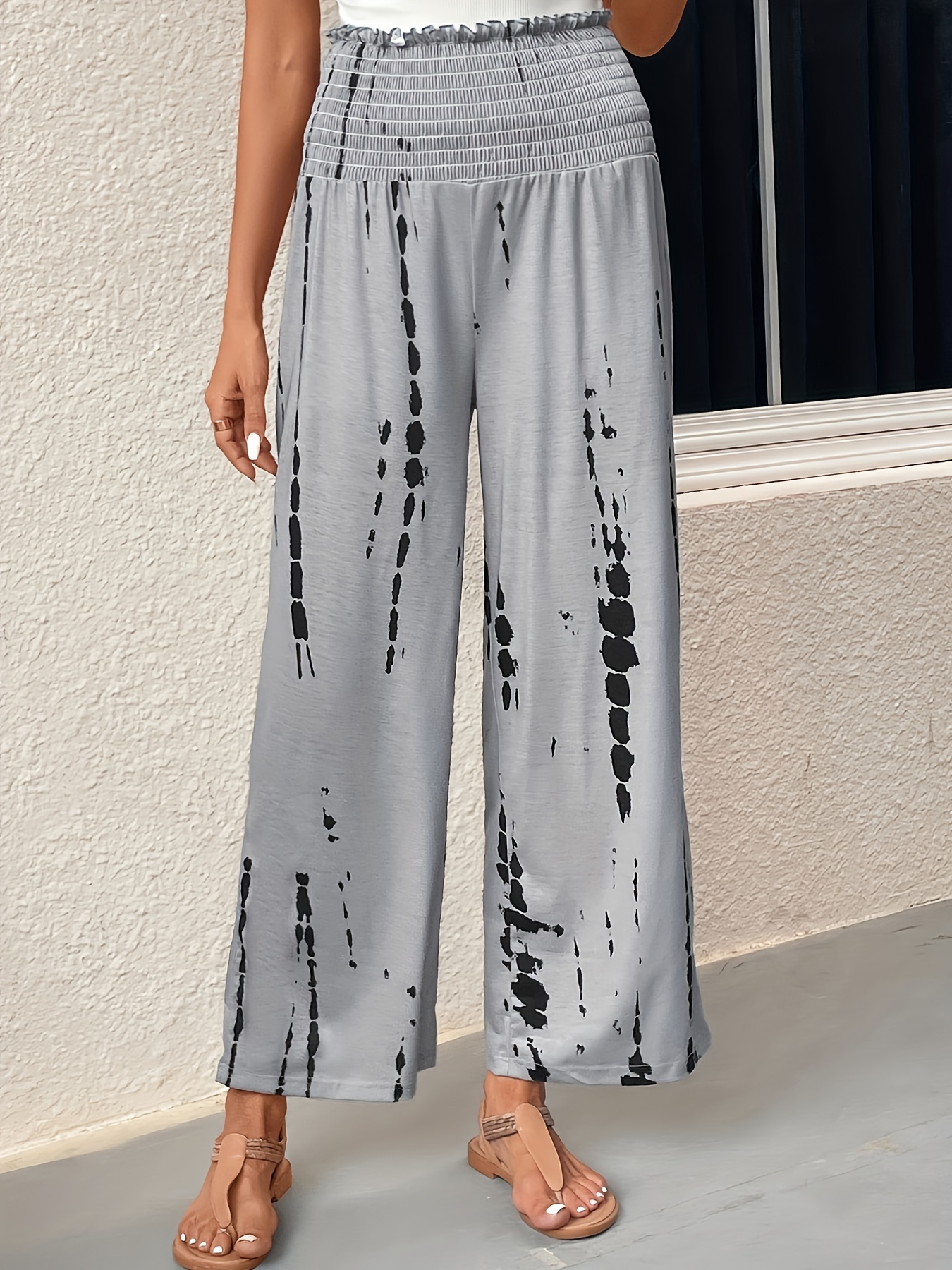 Plus Size Elegant Pajama Set Women's Plus Solid Short Sleeve