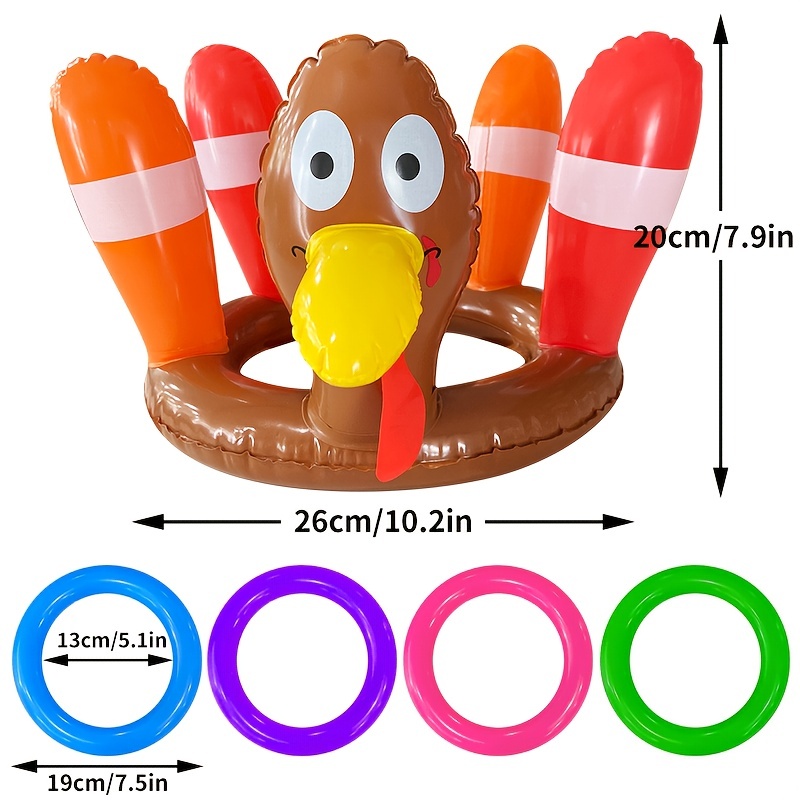 Inflatable turkey pool hot sale float