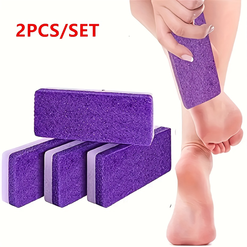 Foot Pumice Stone Foot File Callus Dead Skin Remover Foot Heel Scrubber  Smooth Feet In Seconds Pedicure Exfoliator Tool - Temu