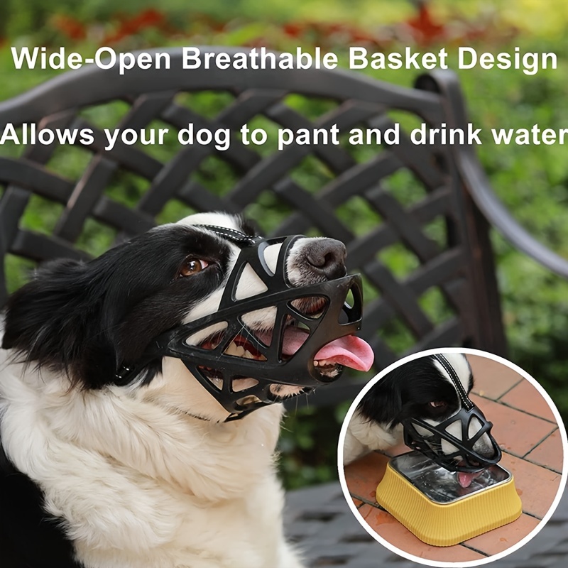 can a dog drink water through a muzzle