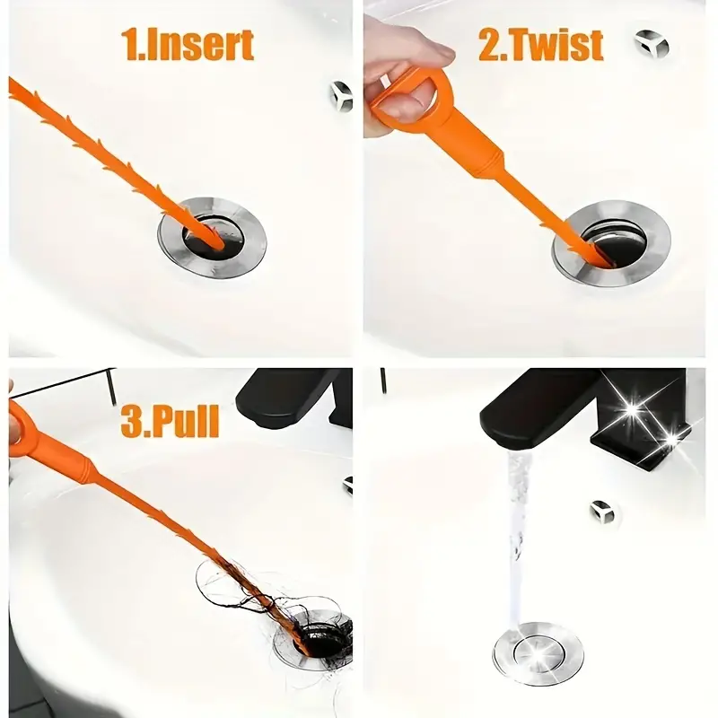 Drain Clog Remover Tool Quickly Easily Unclog Your - Temu