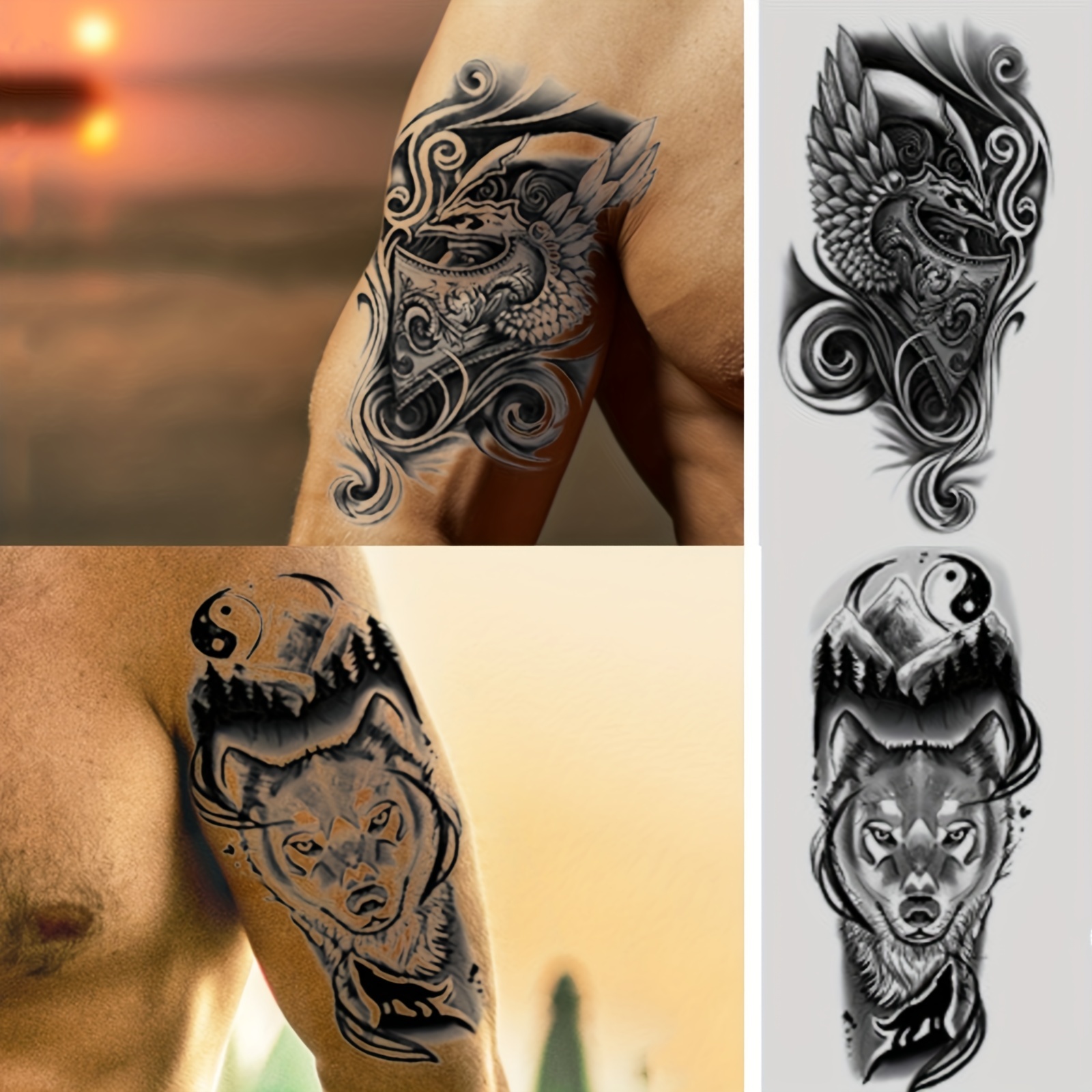 Tatuaje de brazo completo -  México