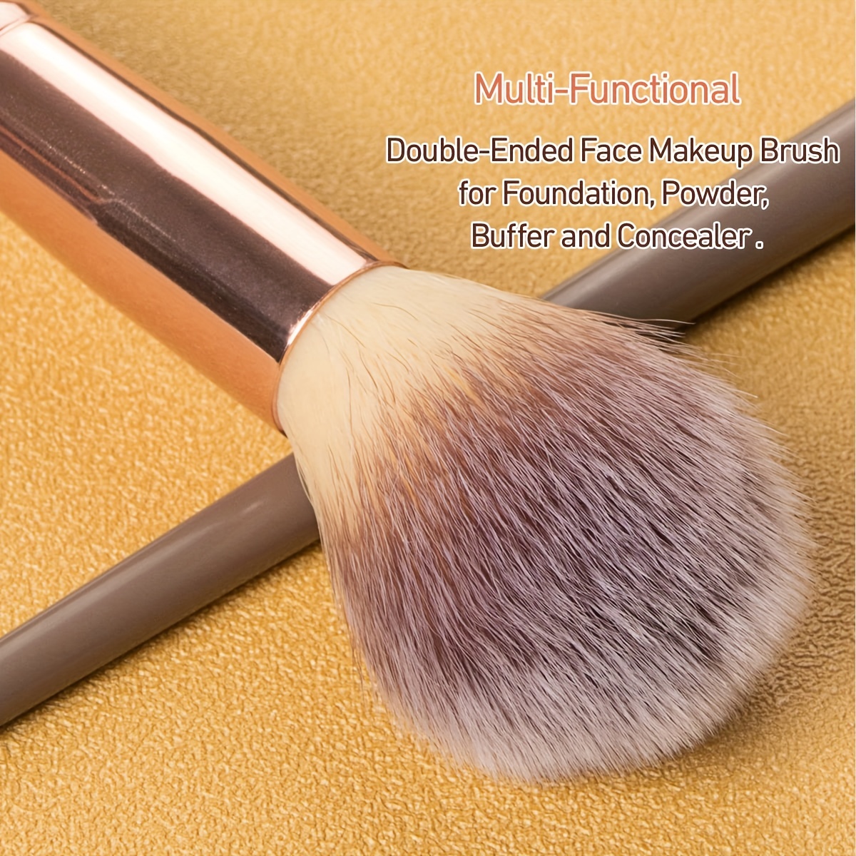 Foundation Makeup Brush Double Ended Makeup Brushes Liquid - Temu