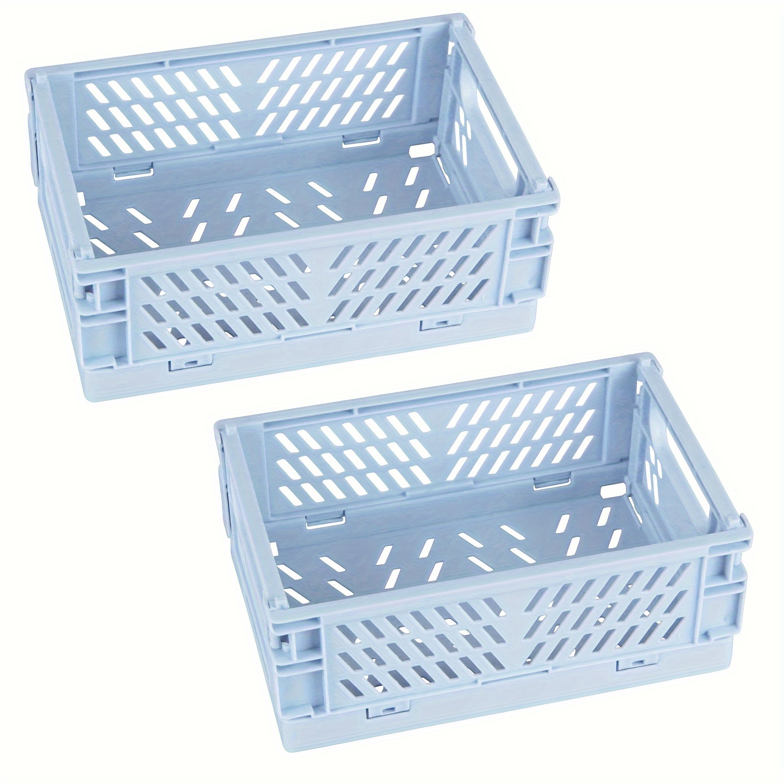 Pastry Storage Bins, Mini Plastic Storage Bins, Small Baskets For  Organization, Foldable Storage Bins For Bedroom Decor Classroom Office  Kitchen - Temu