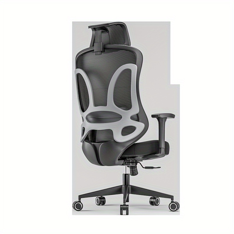 ZIZKAK Butterfly Ergonomic Chair Computer Chair Breathable Backrest Reclining Comfortable Employee Chair Gaming Chair Office Chair Laboratory Chair