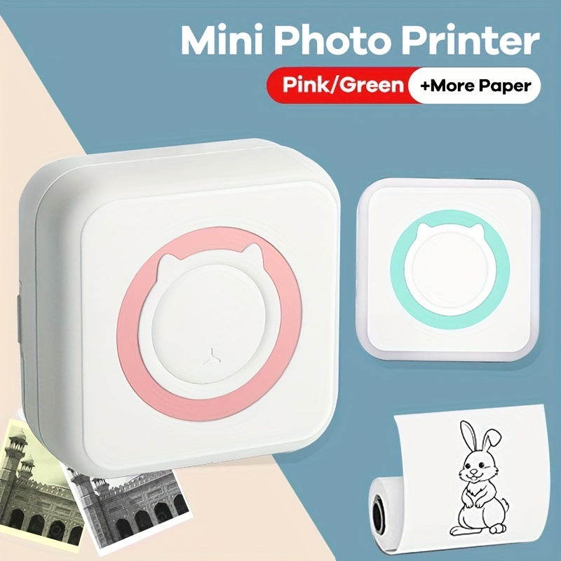 Mini Imprimante Portable Imprimante Poche Imprimante Sans