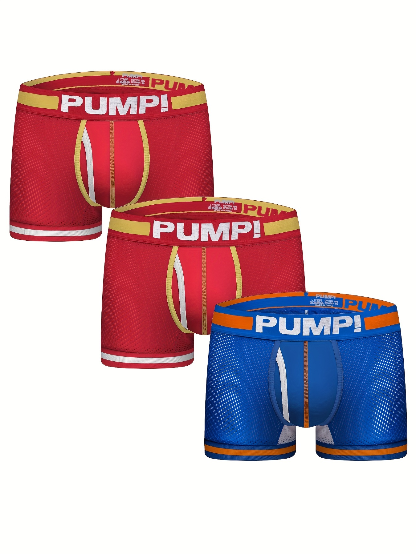 Men's Pump! Boxers briefs from $25