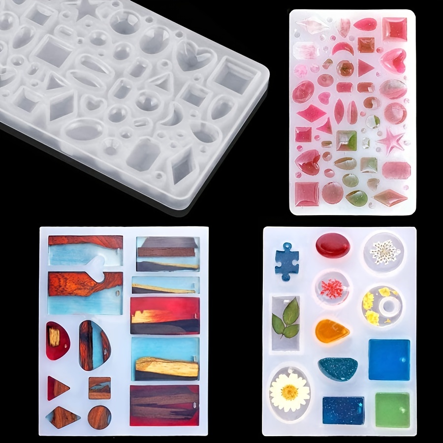 Resin Molds Jewelry Casting Kit 306PC Alphabet Silicone Mold