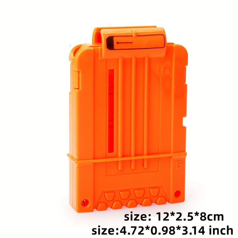 1pcs Jouets Accessoires de silencieux Décoration de tube avant modifiée  pour Nerf Orange Gris pour Nerf Gun Accessoire
