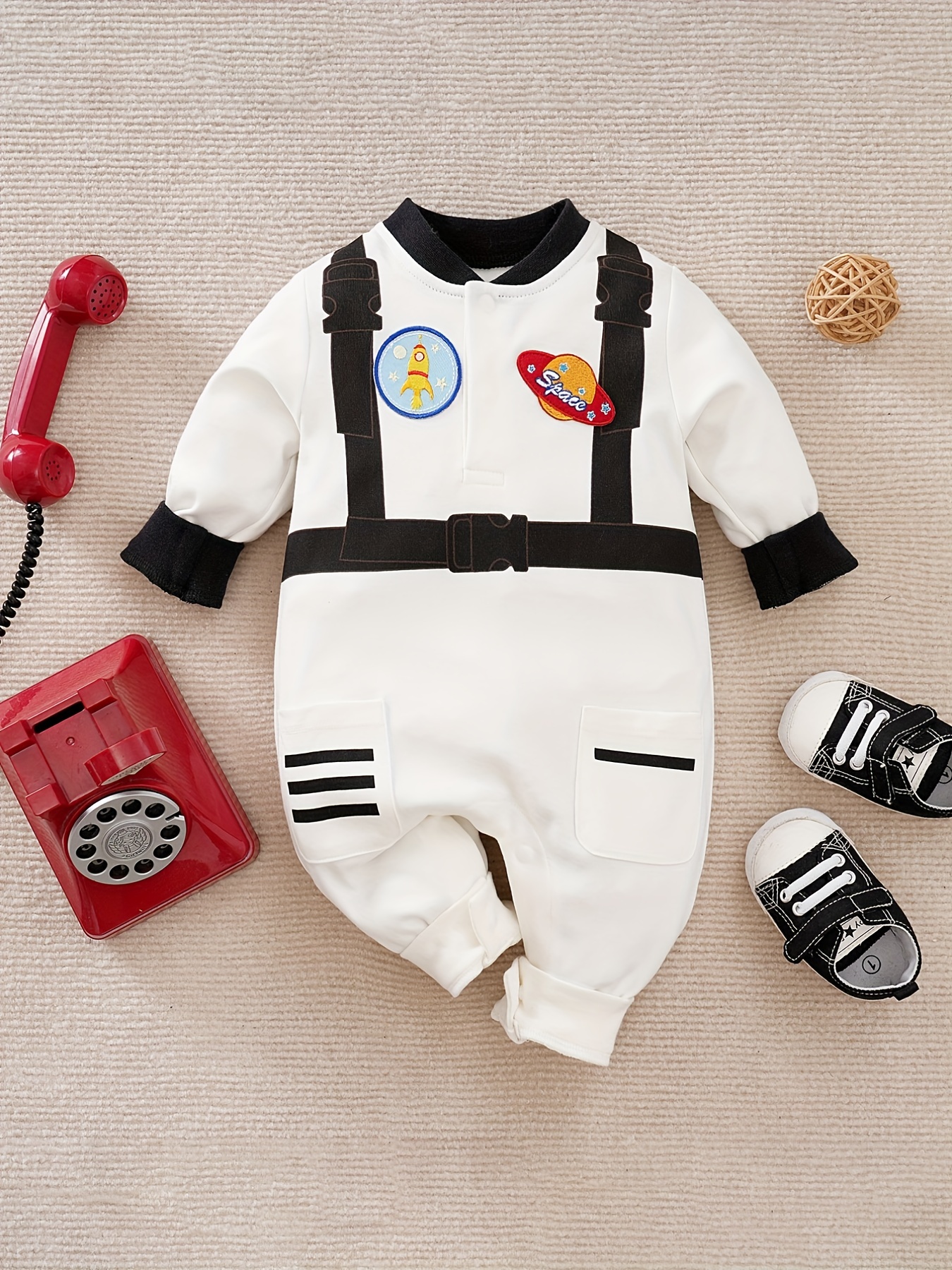 Disfraz de astronauta Traje espacial Rompers para bebés niños