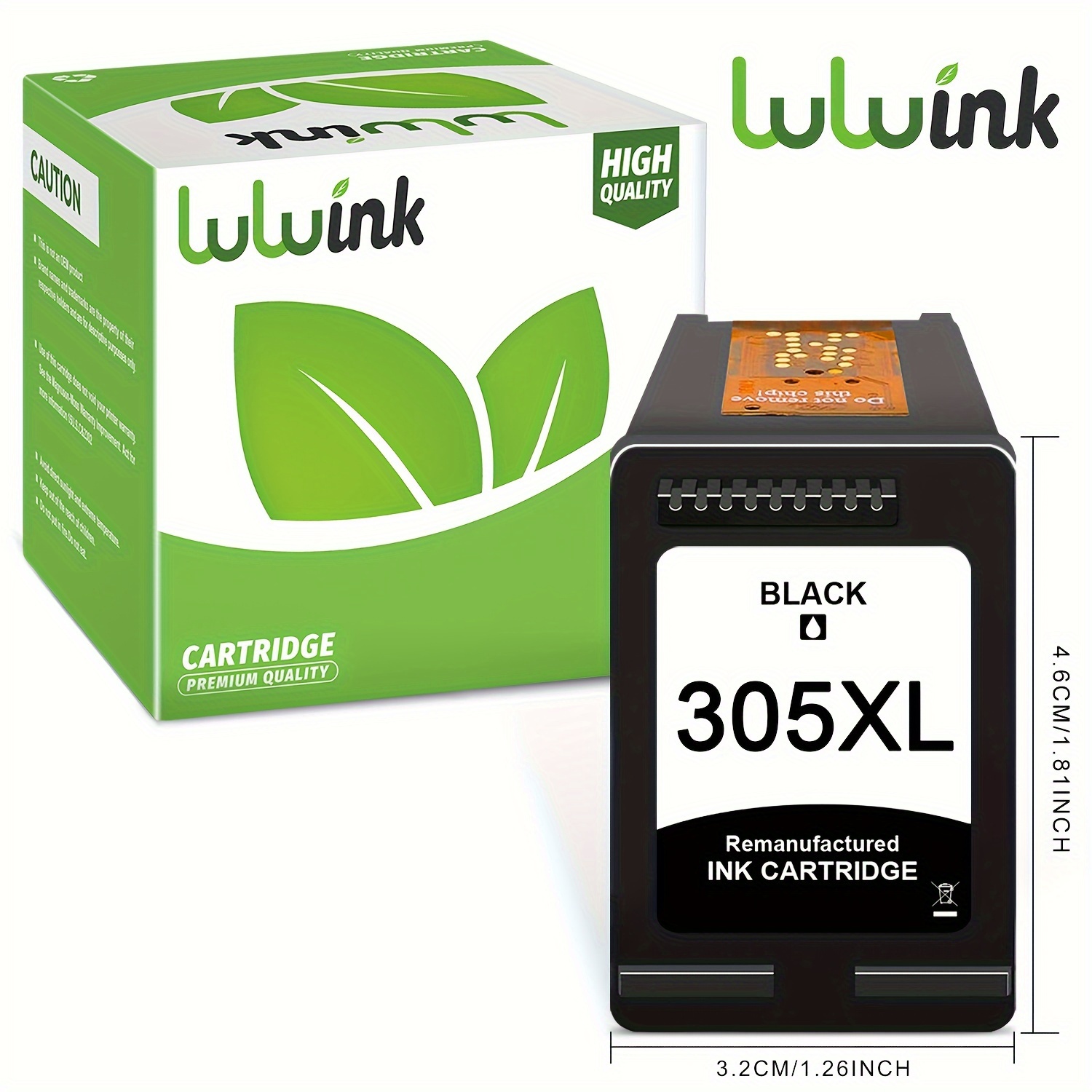 305 XL Black and Colour Remanufactured Ink Cartridge For HP Deskjet 2700  Series