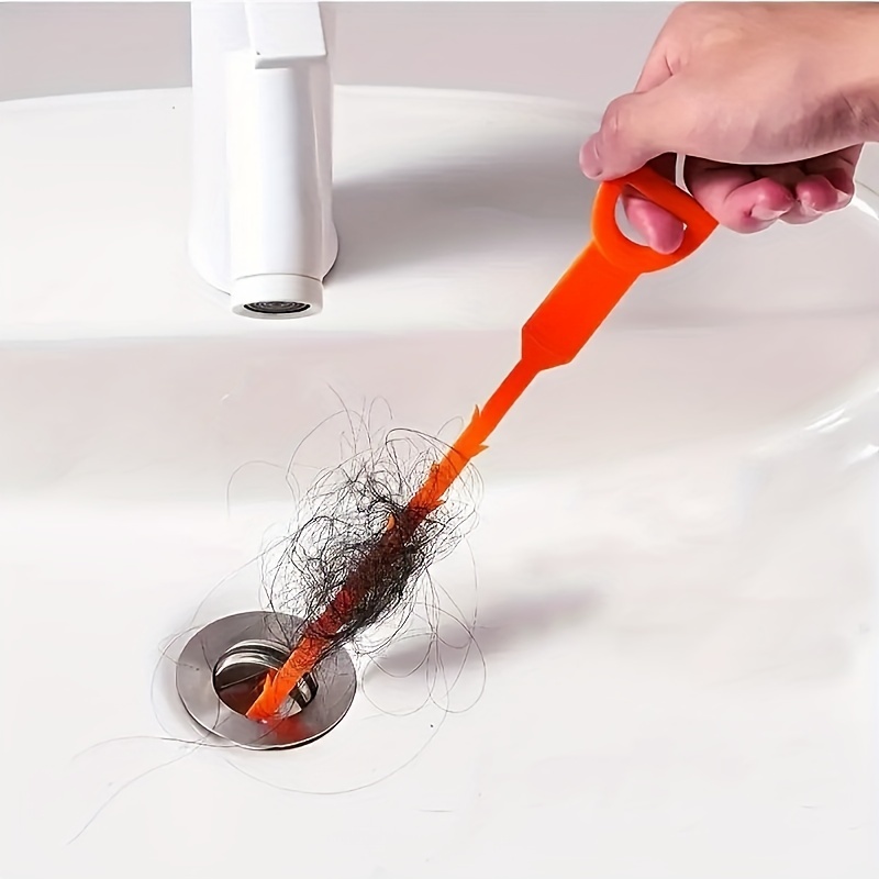 Drain Clog Remover Tool, Plastic Drain Sewer Dredging Hook, Pipe Dredger,  Household Sink Drain Sewer Hair Clog Remover, Drain Hair Catcher, Pipe  Dredging Tool, Cleaning Supplies, Household Gadgets, Back To School  Supplies 